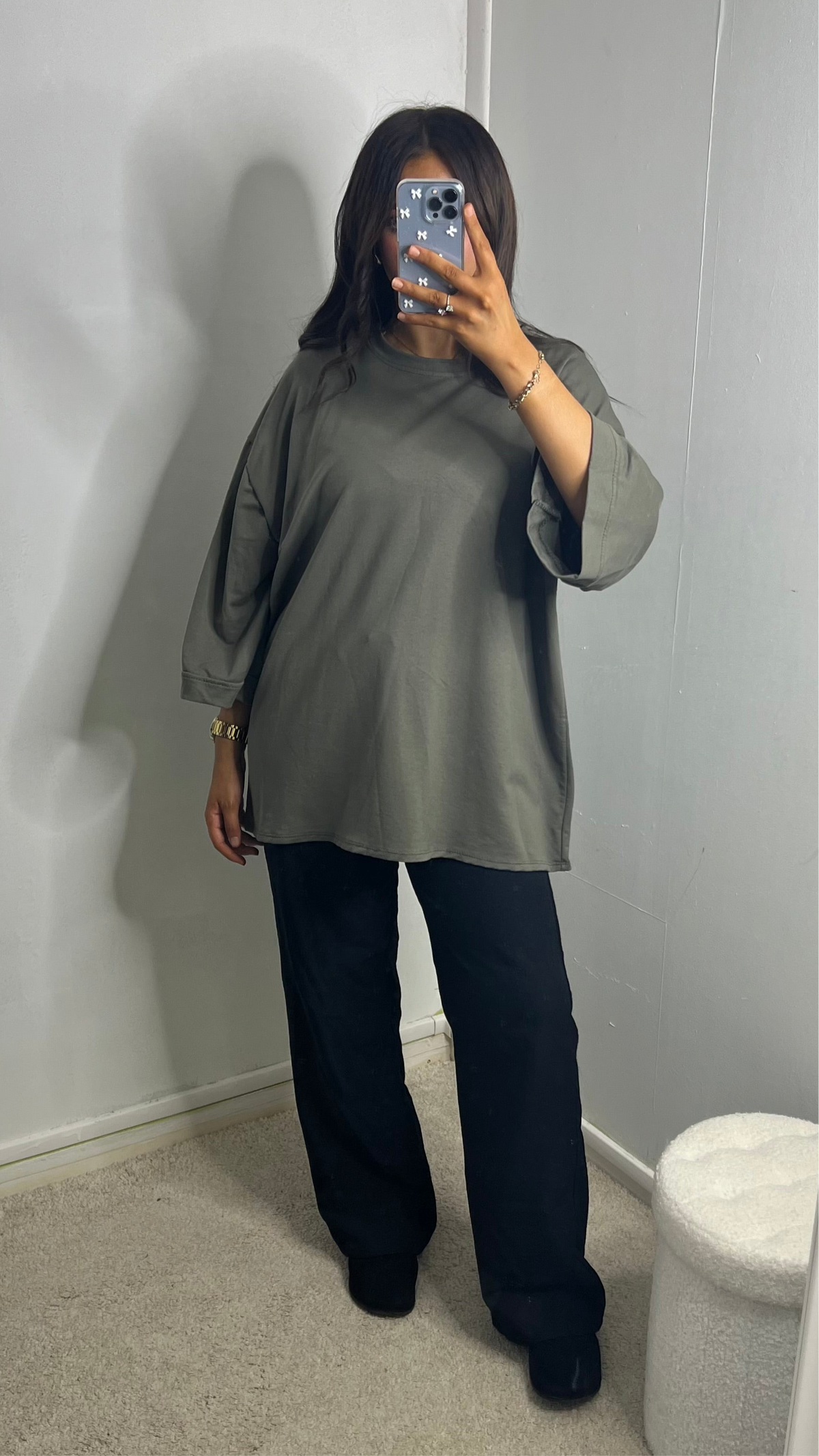 Tshirt oversize kaki