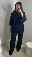 Tshirt oversize noir
