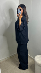 Tshirt oversize noir